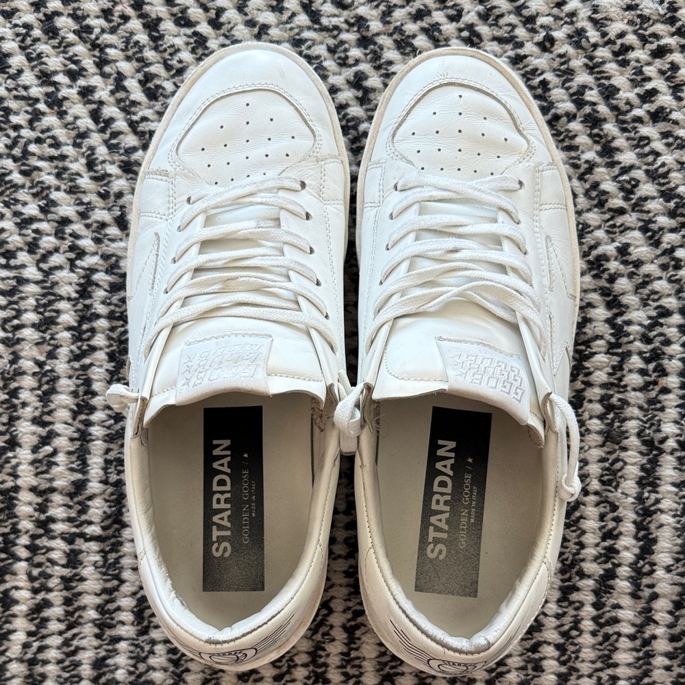 Golden Goose White Stardan Sneakers